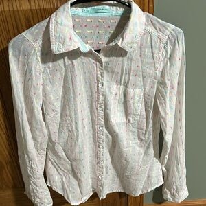 Maurices button up top.  Size Small.